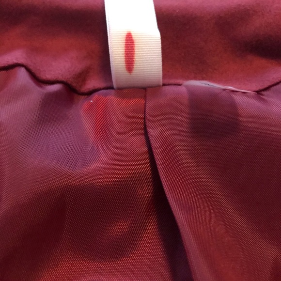 NWT Super Soft Red A-Line w/Brass Eyelets - Picture 6 of 6